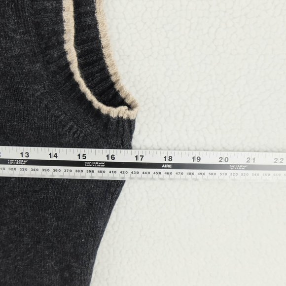 Dismero Cardigan Womens Medium Black Sweater Cashmere Wool Long Button Up - Picture 7 of 9